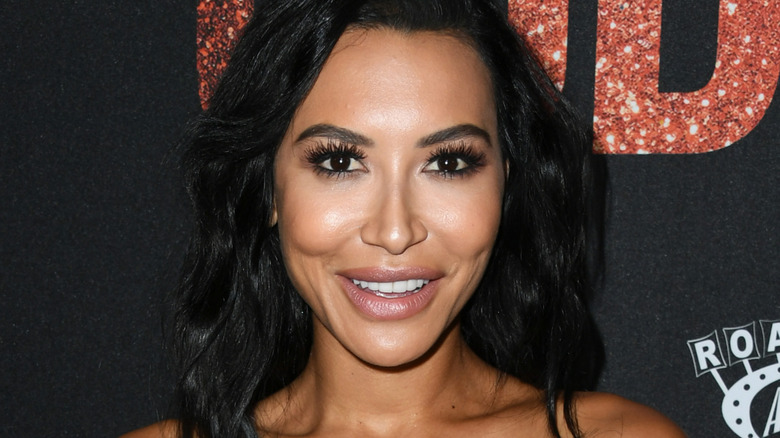 Naya Rivera smiling big for camera at arrivals