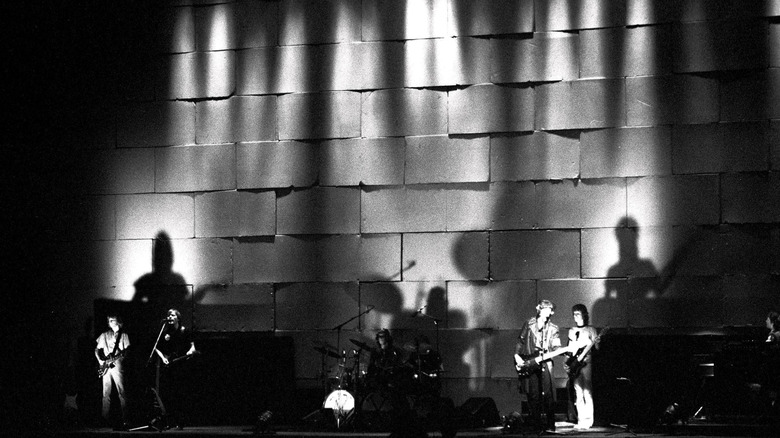 Pink Floyd Performing In 1980 At Earls Court London