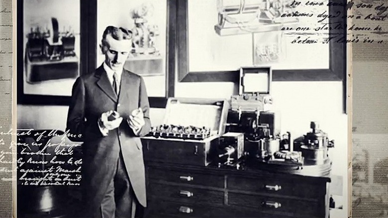 Tesla with radio 