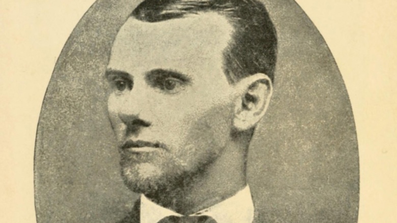 portrait of Jesse James