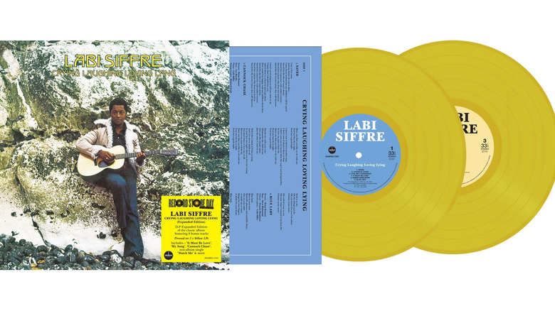 Crying Laughing Loving Lying on vinyl