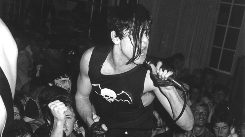 The Misfits' Glenn Danzig singing onstage