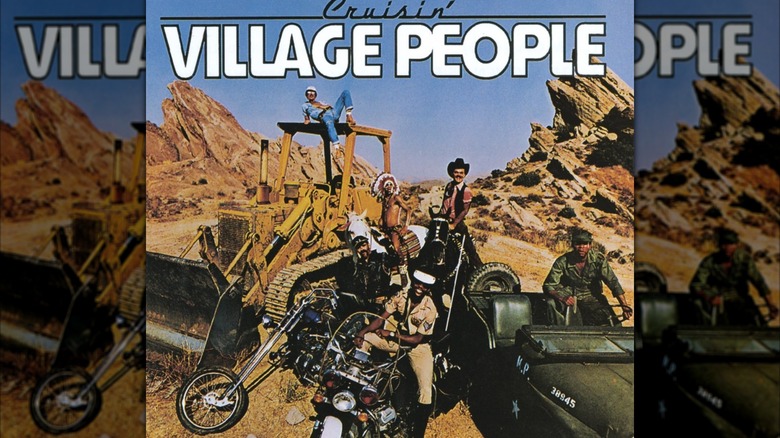 Ray Simpson of Village People live on stage