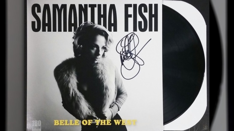 A signed copy of Samantha Fish's Belle of the West
