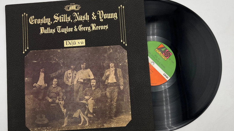Deja Vu sleeve and vinyl