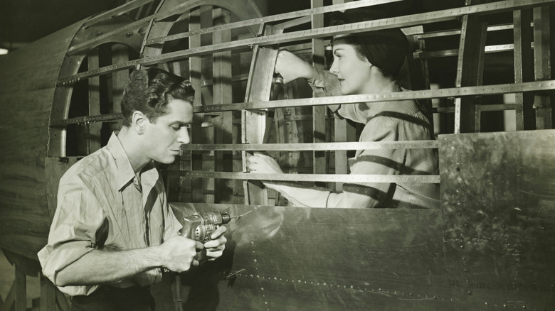 wwii era factory workers