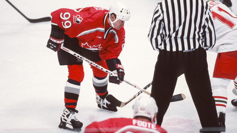 Wayne Gretzky at the 1998 Winter Olympics