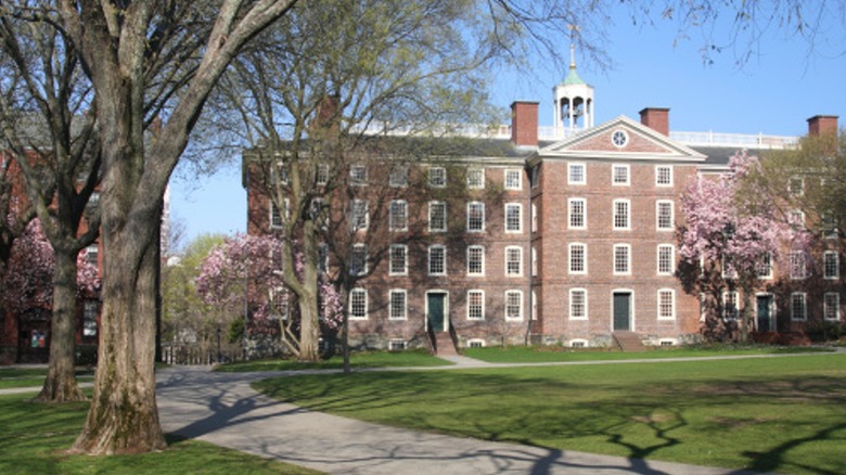 Brown University building front
