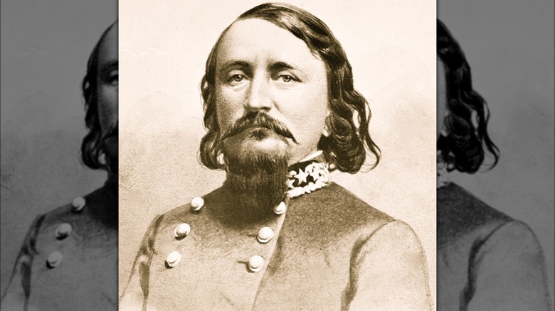 George Pickett portrait sitting