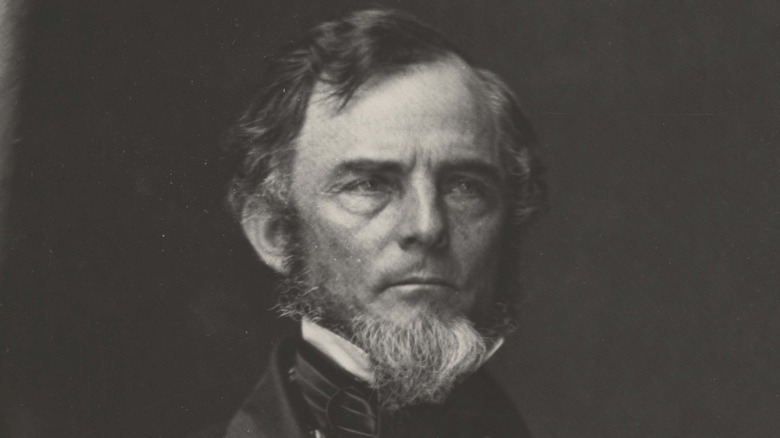 A photograph of general Gideon Pillow