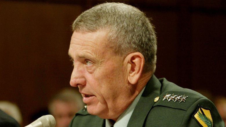 A photo of U.S. General Tommy Franks