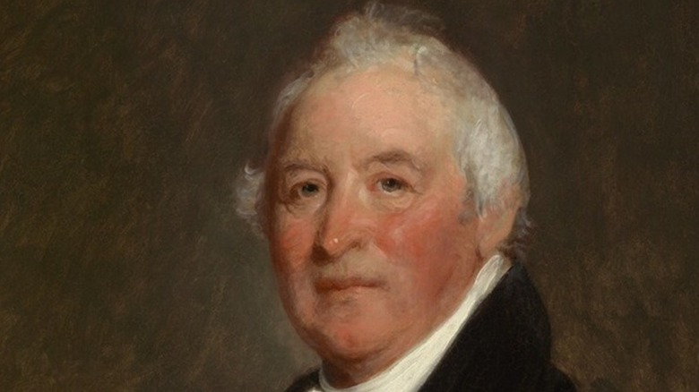 A portrait of general William Hull