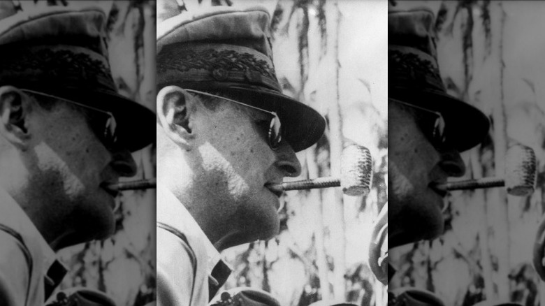 douglas macarthur in aviator glasses
