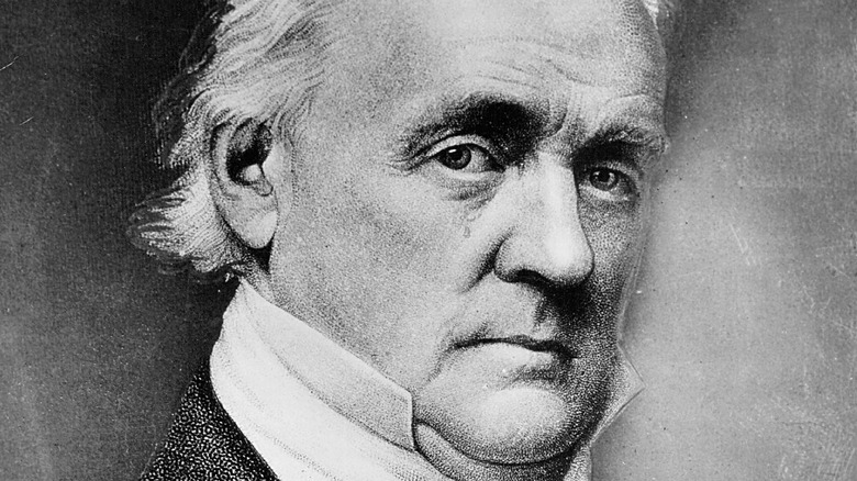 James Buchanan portrait looking to right