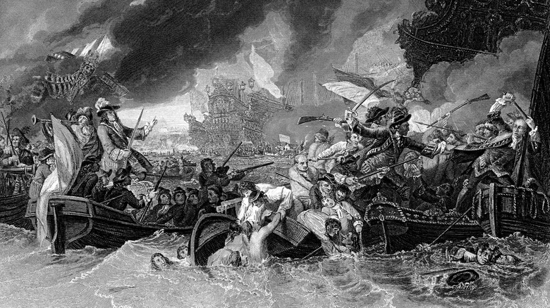 a dutch naval battle