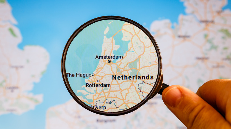 map of the netherlands