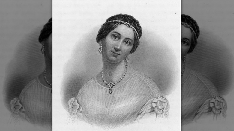 Portrait of Julia Tyler tilting head