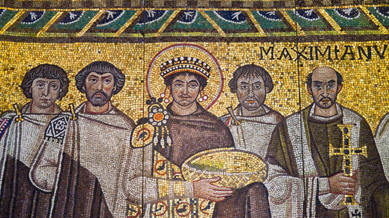 mosaic of justinian