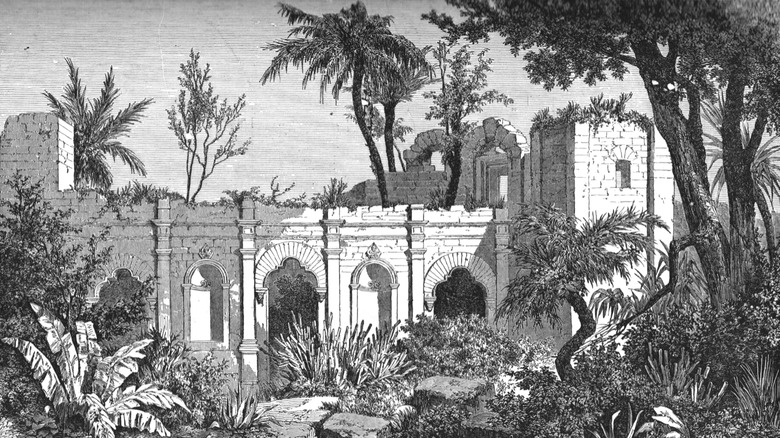 ruins of a mission in paraguay
