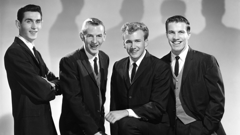 Jimmy Gilmer and the Fireballs smile for publicity shot