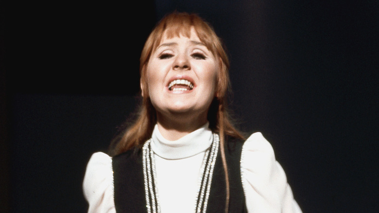 Lulu singing on television in the 1960s