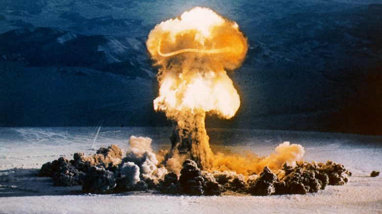 Atomic bomb test