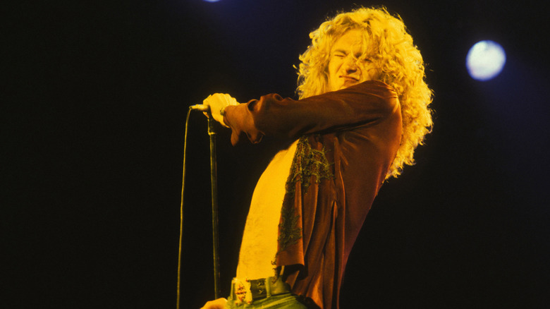 Robert Plant of Led Zeppelin in 1979