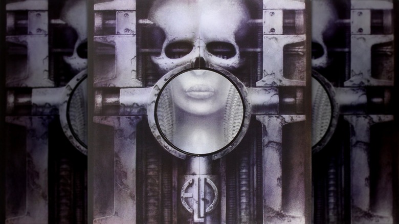 Emerson Lake and Palmer's "Brain Salad Surgery" album cover