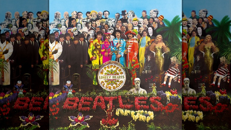The Beatles' "Sgt. Pepper's Lonely Heart's Club Band" album cover