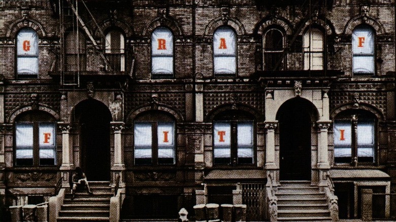 Cover of Led Zeppelin's "Physical Graffiti" album.