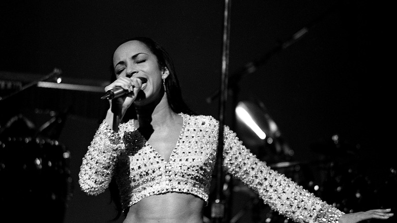 Sade performs in 1993