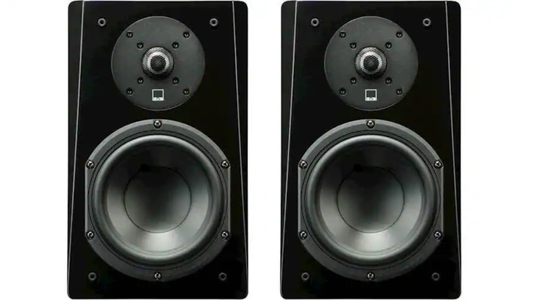 Front view of SVS Prime Bookshelf Speakers