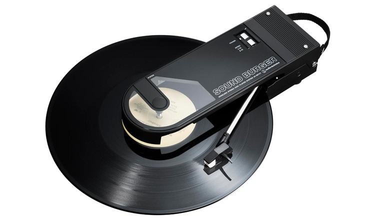 Audio-Technica's Sound Burger AT-SB727 portable record player