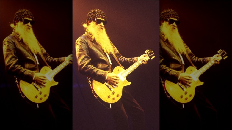 Bill Gibbons playing his '59 Gibson Les Paul