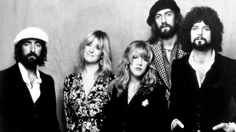 portrait of fleetwood mac in 1975