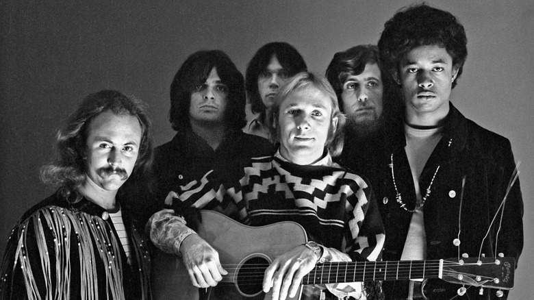 Crosby, Stills, Nash, and Young group photo