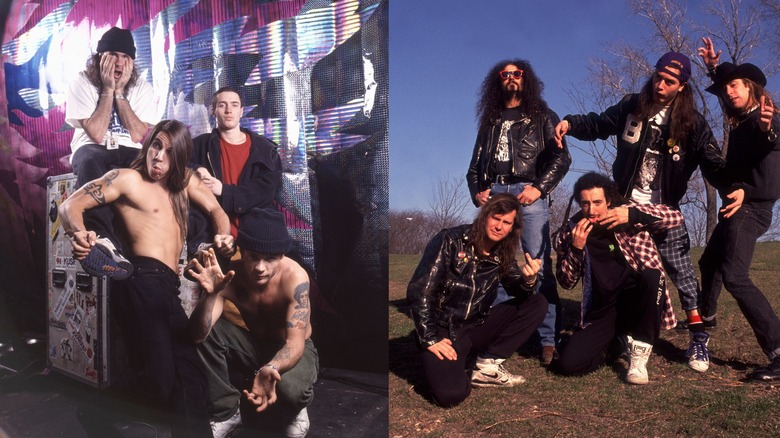The Red Hot Chili Peppers and Faith No More