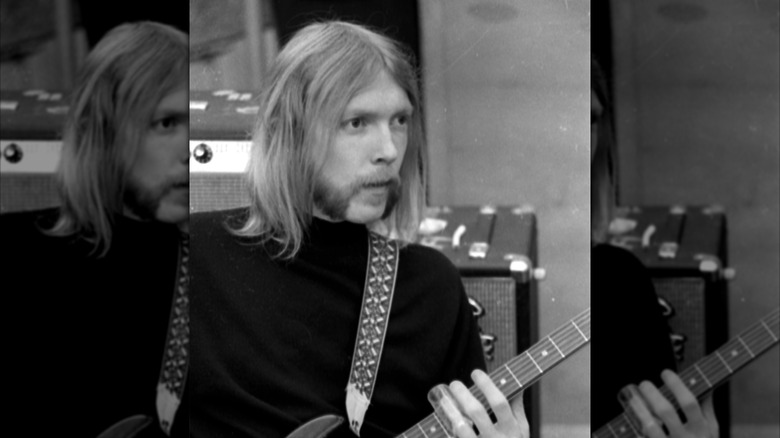 Duane Allman recording at Muscle Shoals