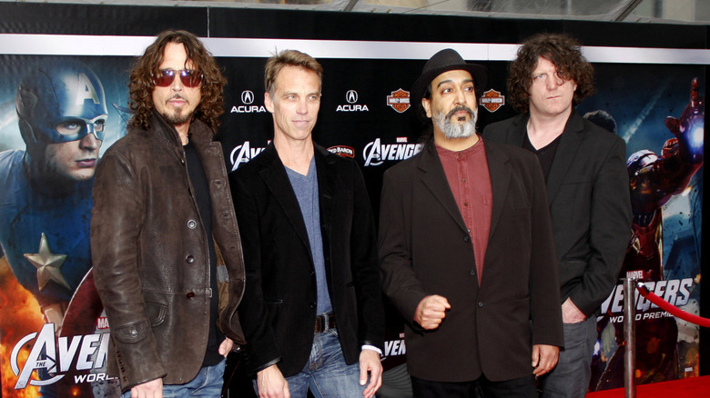 Soundgarden at the premiere of "The Avengers"