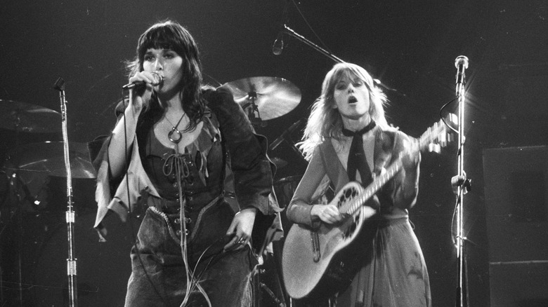Ann and Nancy Wilson of Heart performing live