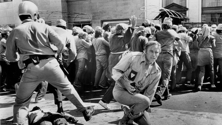 Food riot in Soylent Green