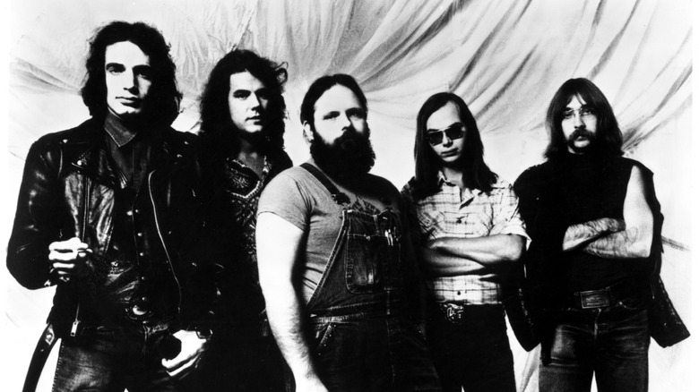 Steely Dan posing for promo photo