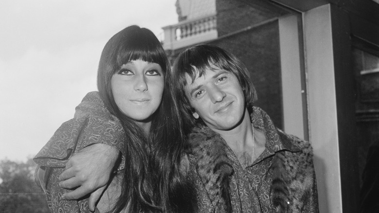 Sonny & Cher pose in 1965