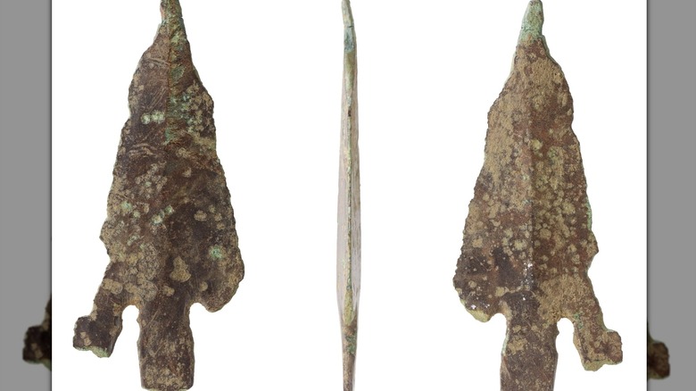 Bronze age arrowheads