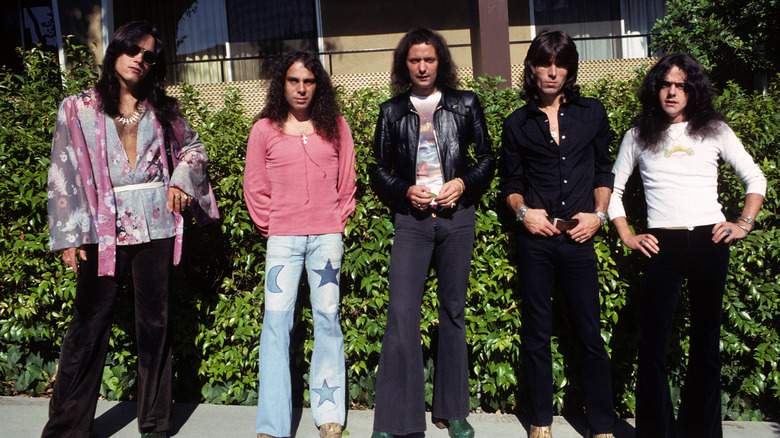 Rainbow publicity photo from 1979 with Ronnie James Dio