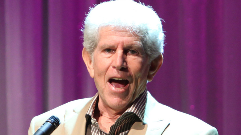 Tony Roberts giving a speech