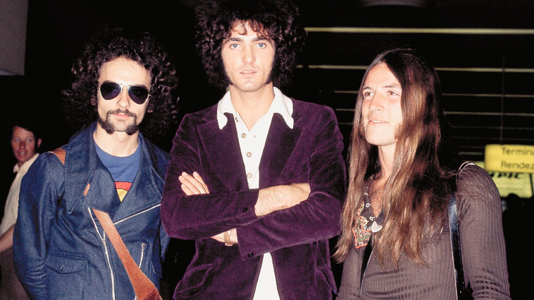 Grand Funk Railroad stood in airport