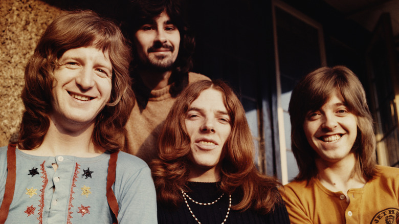 Badfinger smiling together in 1970s