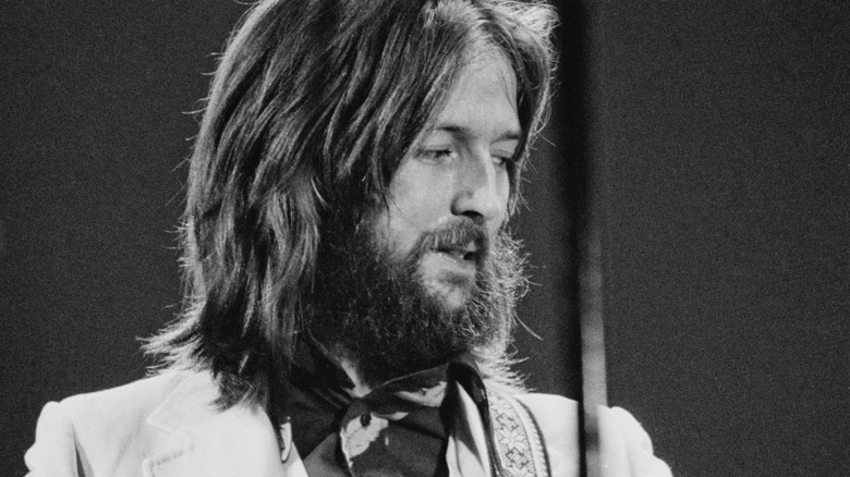Eric Clapton onstage at the Rainbow in 1973