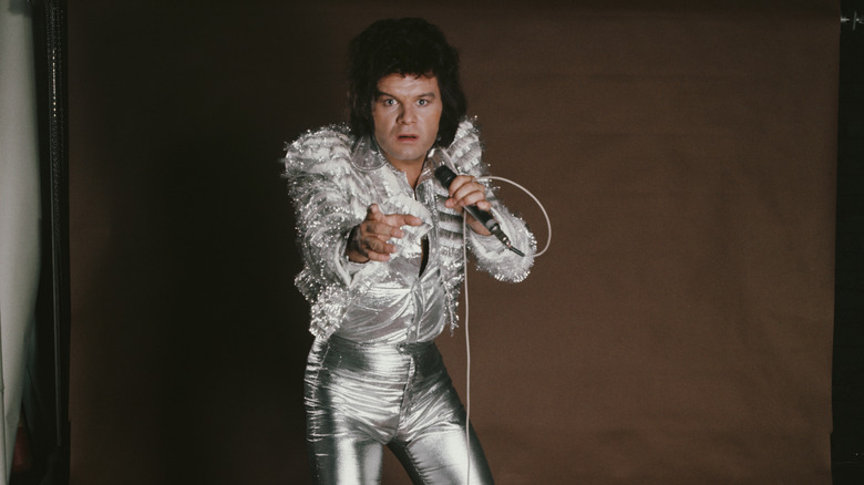 Gary Glitter posing for a portrait in 1973